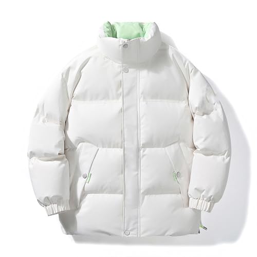 OUZHJKRZ Daunenjacke Warme Wasserdicht Winddicht Down Jackets Winter Puffer Coat Sportjugend Geeignet für Den Außenbereich,A,XL von OUZHJKRZ