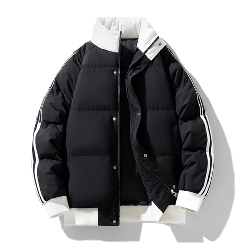 OUZHJKRZ Uomo Impermeabile Piumino Caldo Puffer Jacket Inverno Leggero Moda Giacca Geeignet für Spaziergänge Im Freien Bergsteigen Tourismus und Sport,C,L von OUZHJKRZ