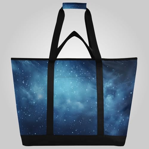 Isolierte Kühltasche, Weltraum, Galaxie, kosmisch, faltbar, wiederverwendbar, Lebensmitteltasche von OWFKAY