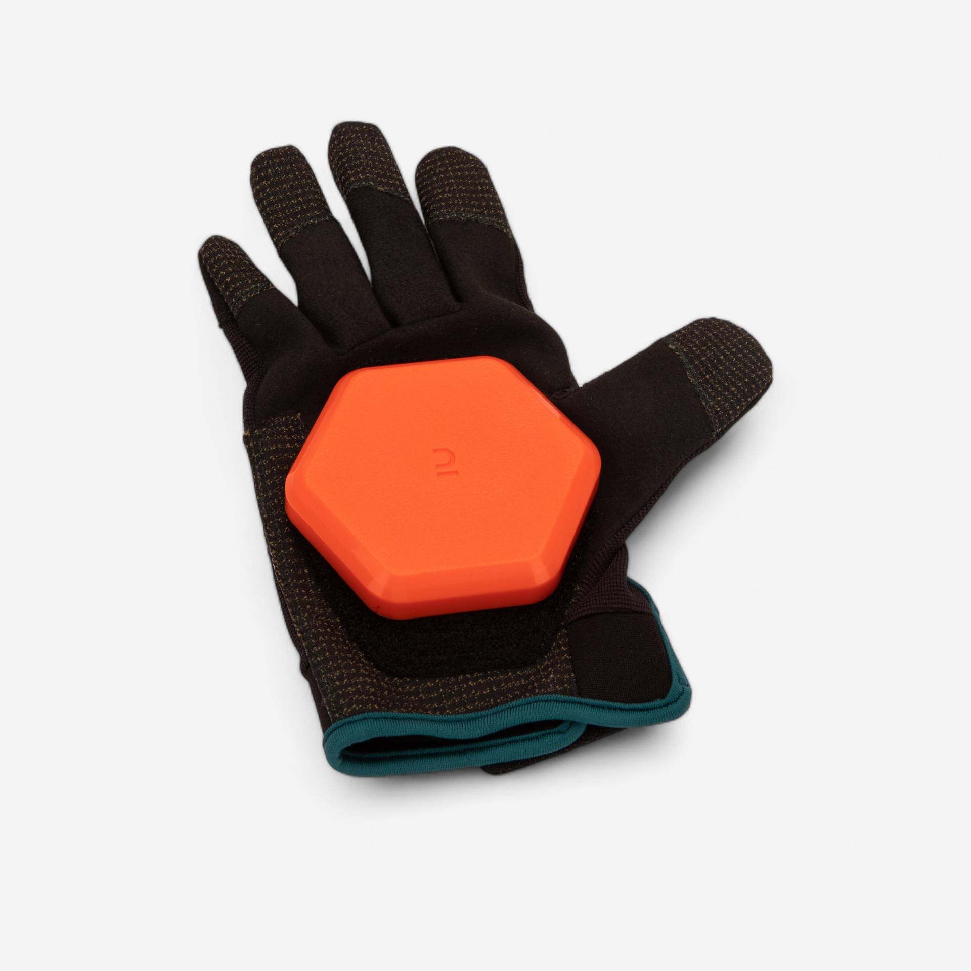 Handschuhe Slide Longboard Freeride 500 schwarz/orange Handschuhe Slide Longboard Freeride 500 schwarz/orange von Decathlon
