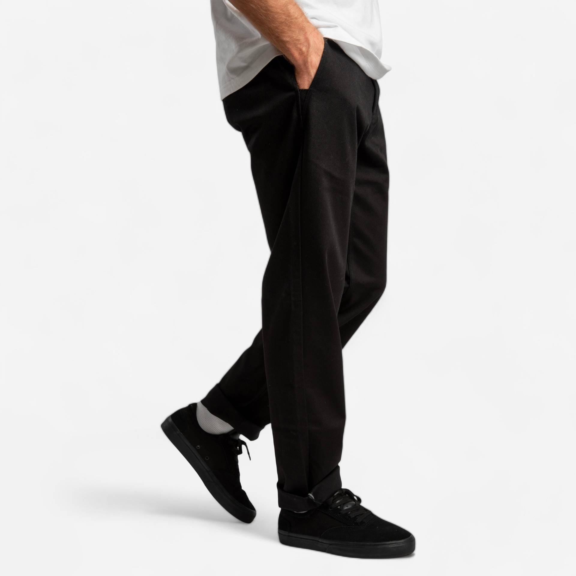 Hose Chino Skateboarding - CN500 Heavy schwarz Hose Chino Skateboarding - CN500 Heavy schwarz von Decathlon