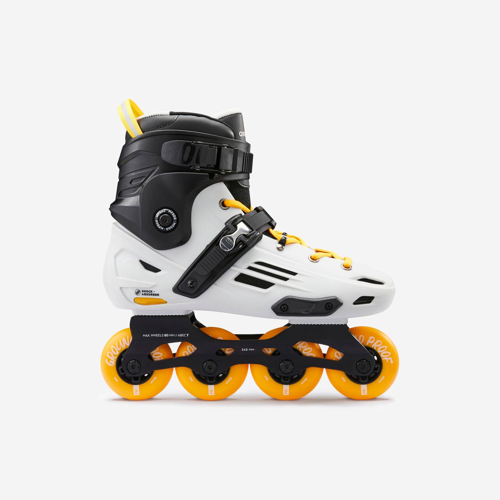 Inline Skates Inliner Freeride MF500 Greylo Erwachsene von OXELO