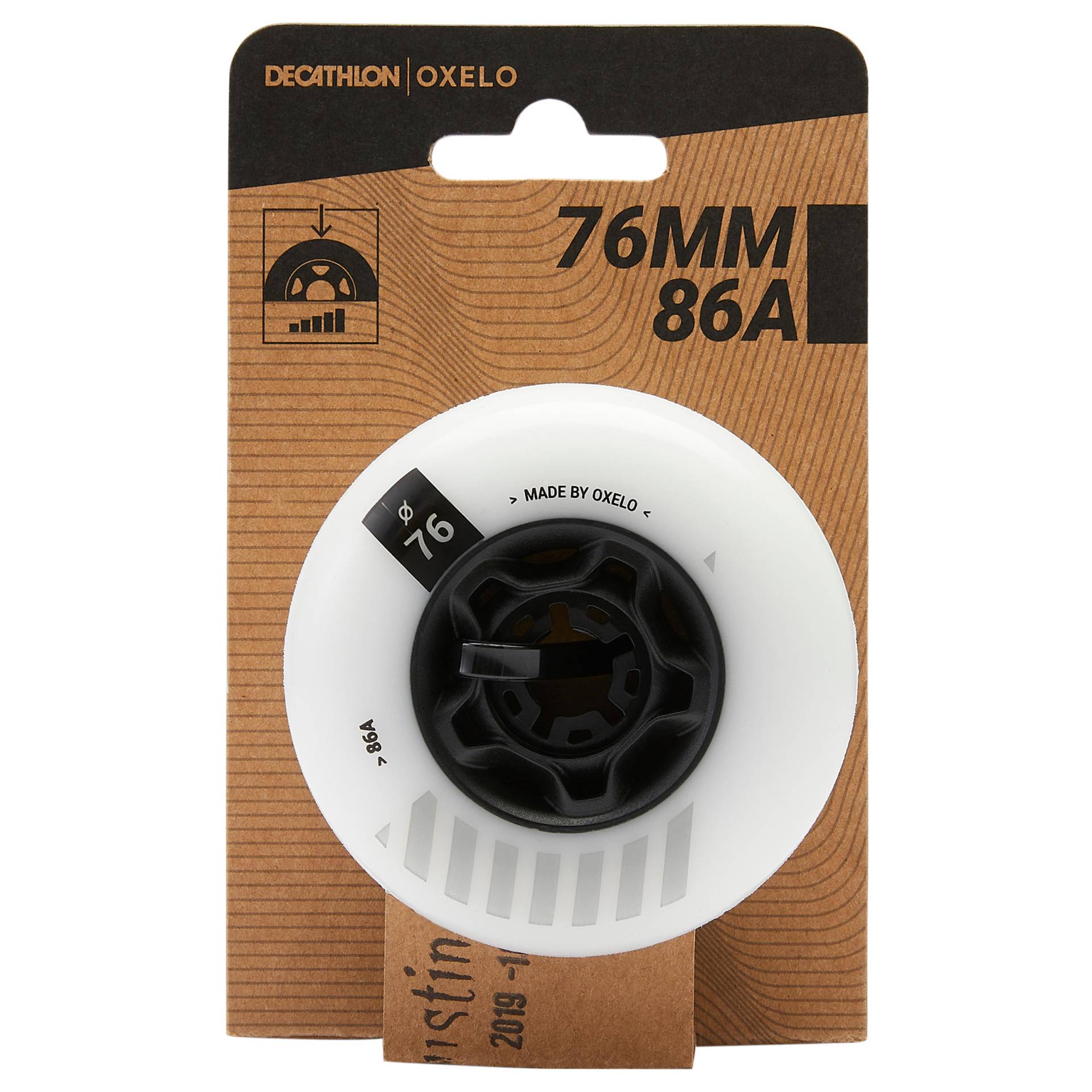Inliner-Rollen Freeride MF 76 mm 86A 4 Stück weiss Inliner-Rollen Freeride MF 76 mm 86A 4 Stück weiss von OXELO