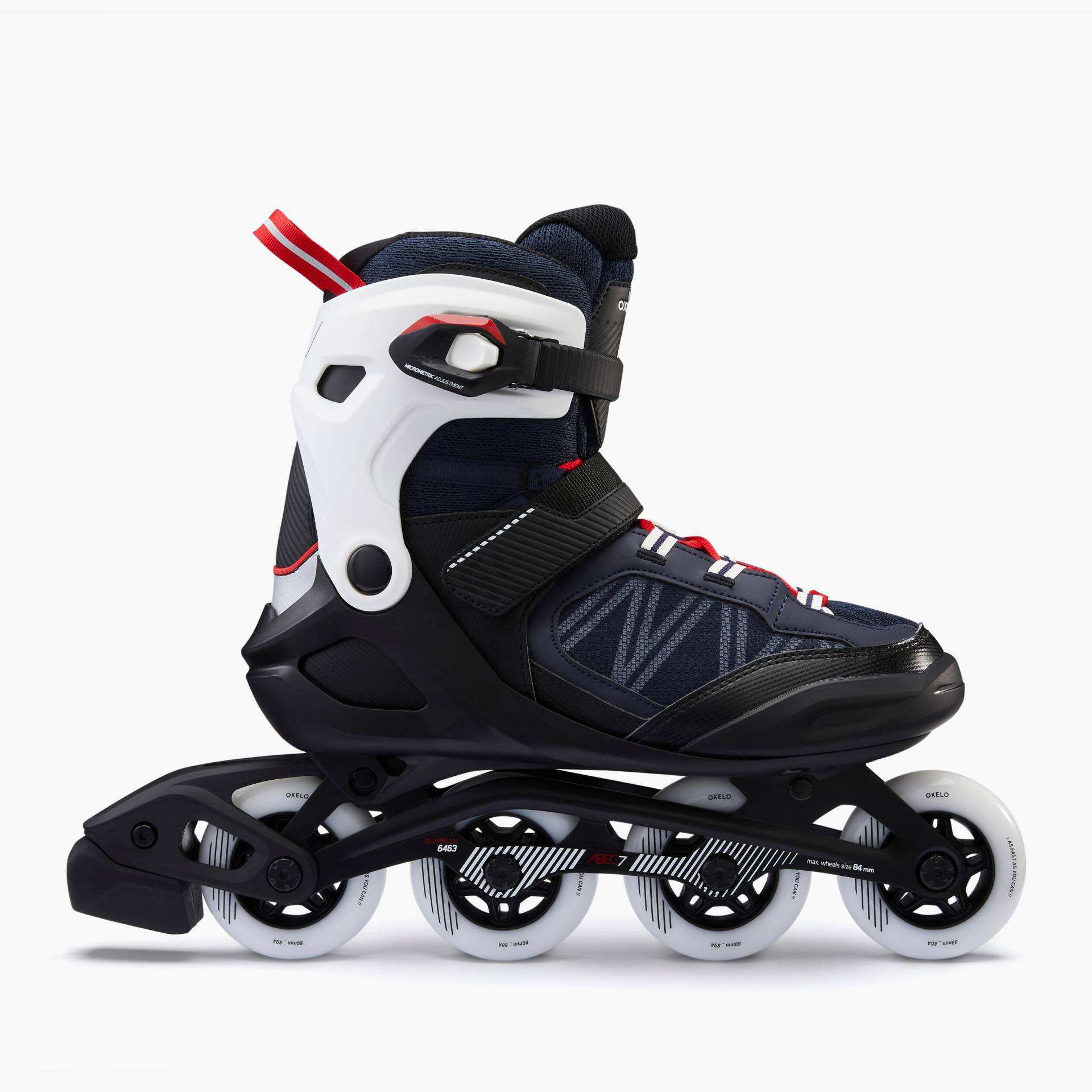 Inlineskates Inliner Damen/Herren - FIT500 blau/rot Inlineskates Inliner Damen/Herren - FIT500 blau/rot von OXELO