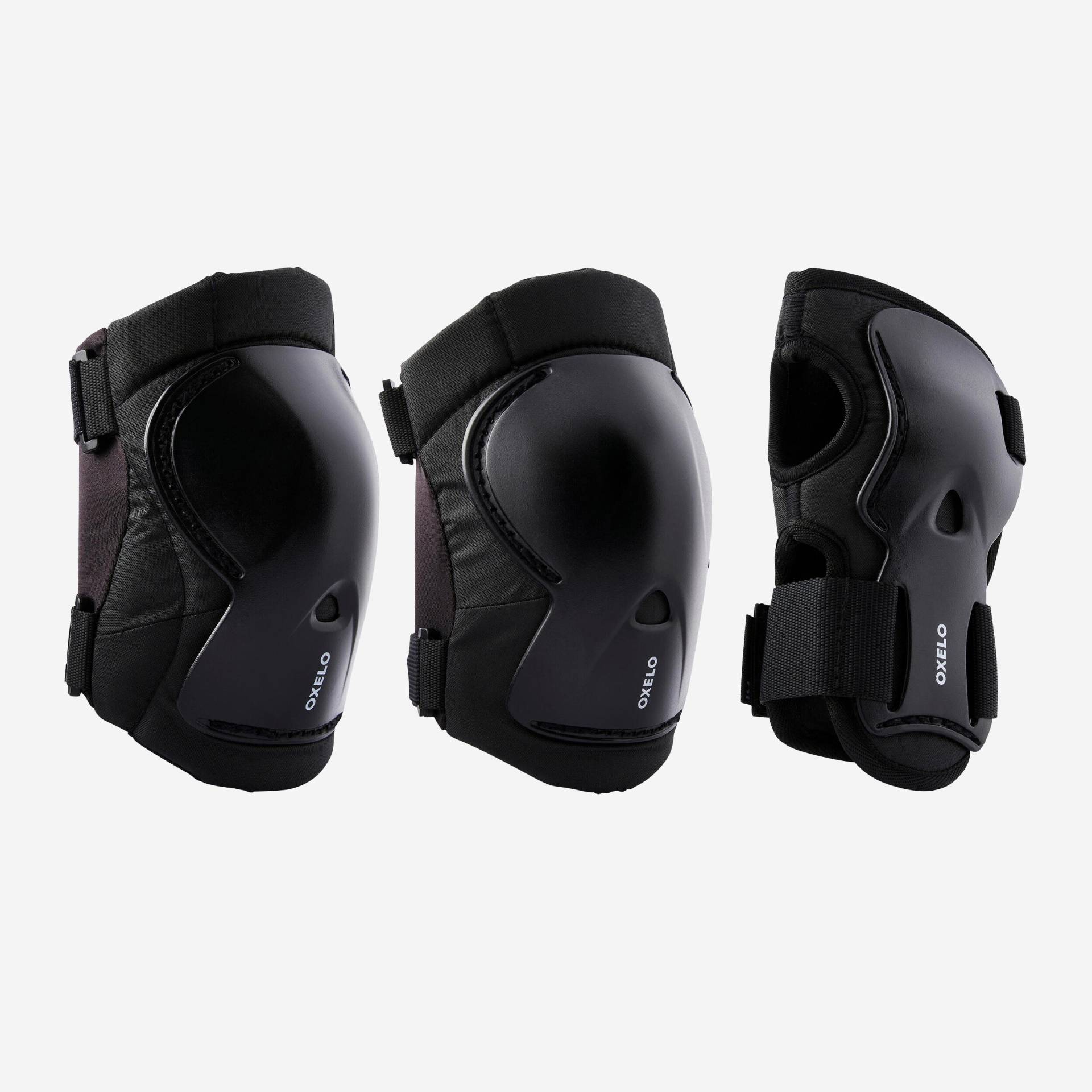 Protektoren Schoner Kinder 3er-Set Inliner - Play schwarz Protektoren Schoner Kinder 3er-Set Inliner - Play schwarz von OXELO