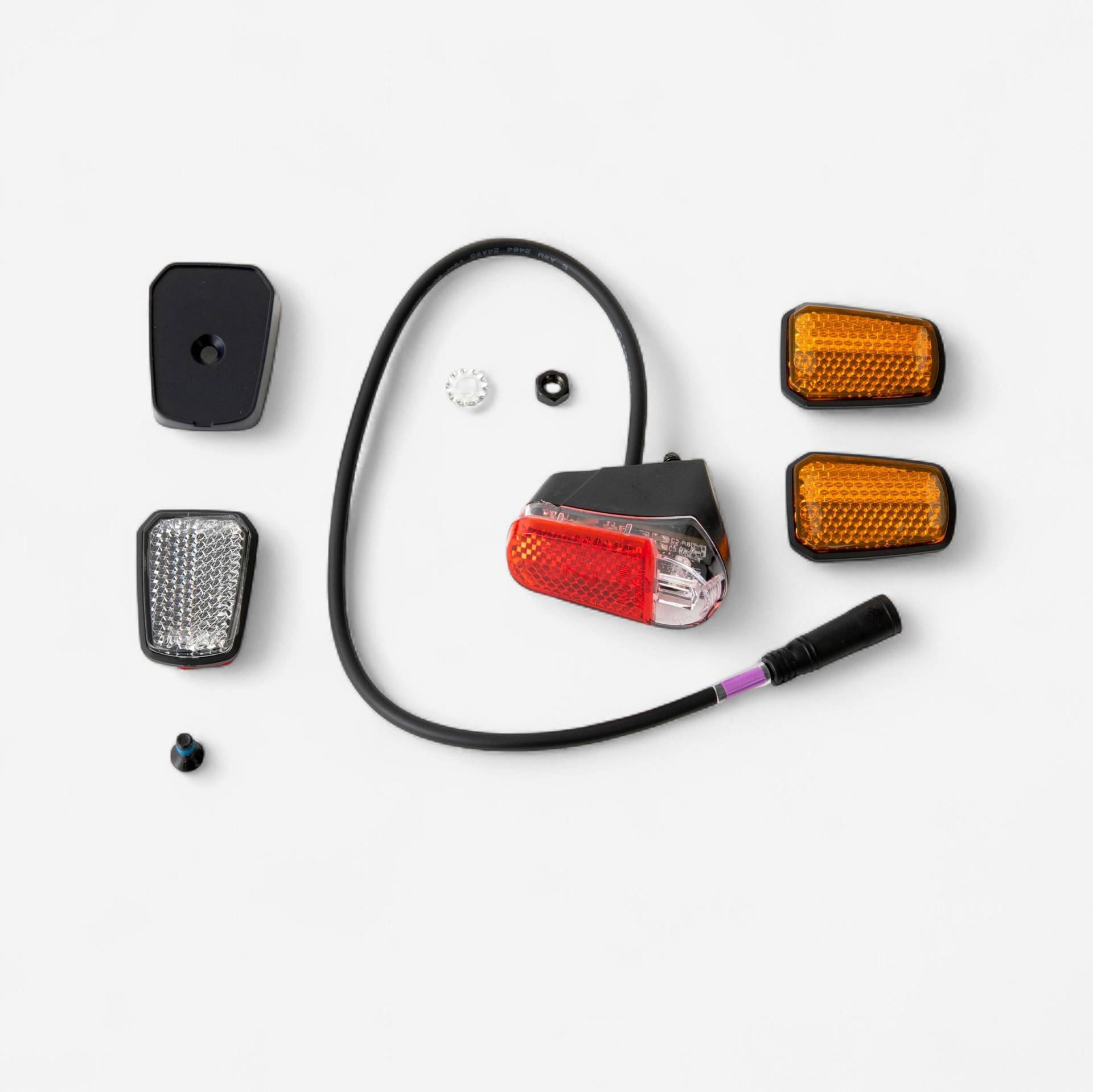 Rückstrahler- und Rücklicht-Set für Scooter R900E und R920E Rückstrahler- und Rücklicht-Set für Scooter R900E und R920E von OXELO