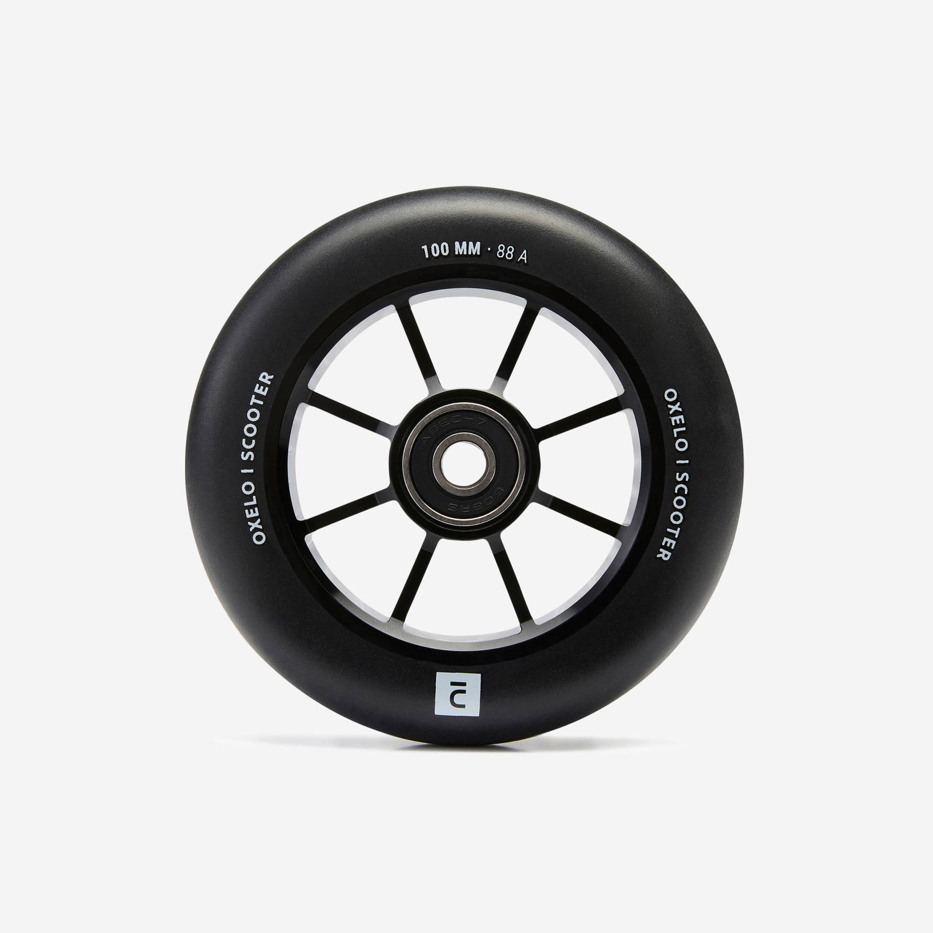Scooter-Rolle Freestyle 100 mm PU88A schwarz Scooter-Rolle Freestyle 100 mm PU88A schwarz von Decathlon