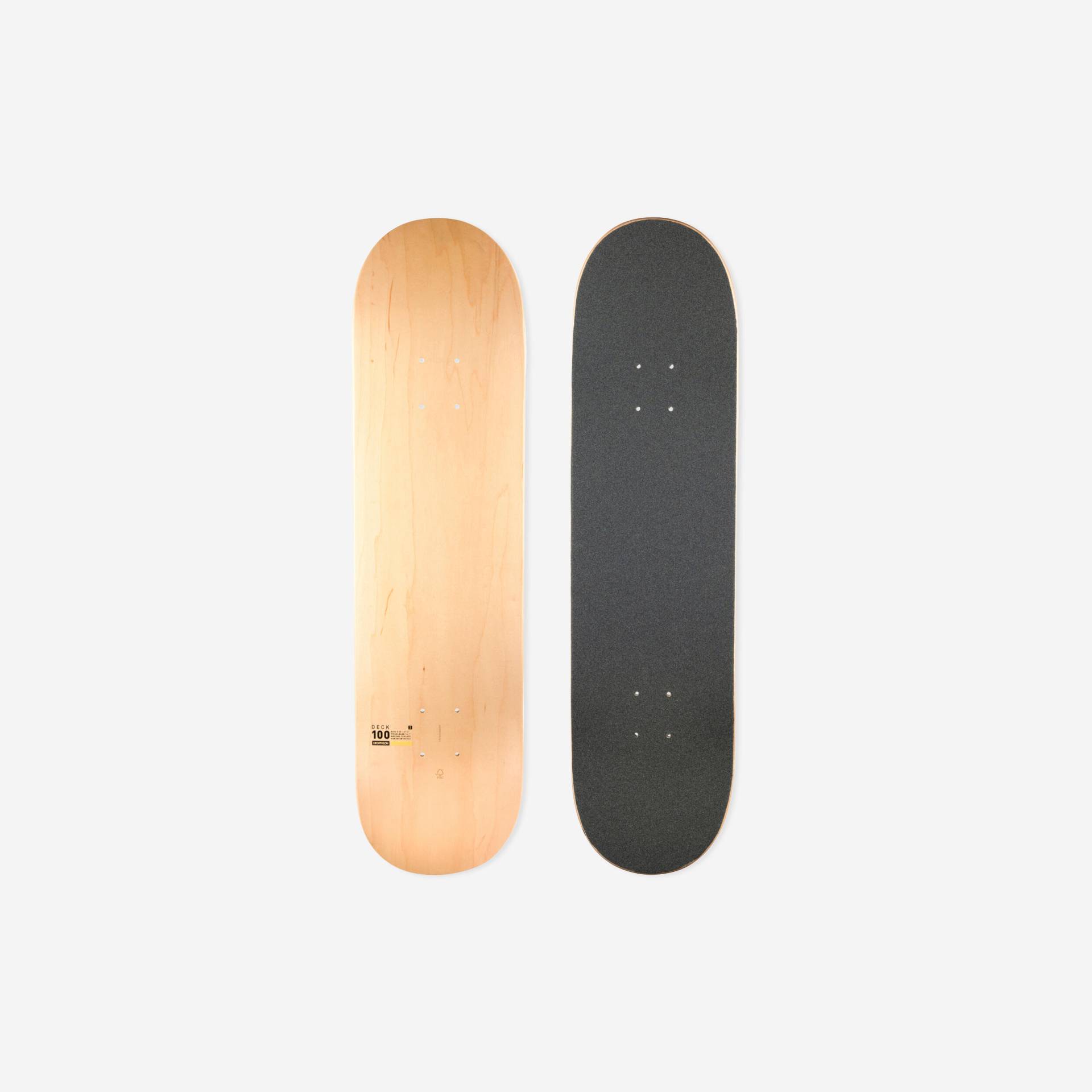 Skateboard Deck Ahornholz mit Griptape DK100 Grösse 8" Skateboard Deck Ahornholz mit Griptape DK100 Grösse 8" von Decathlon