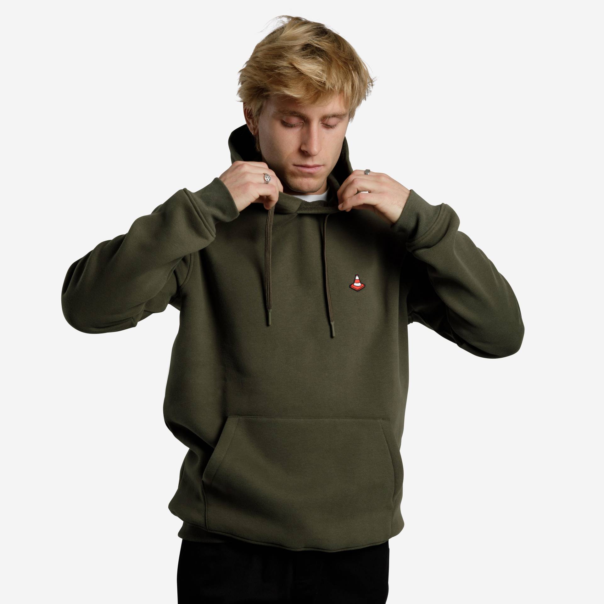 Sweatshirt Skateboarding - HD500 Resistant khaki von OXELO
