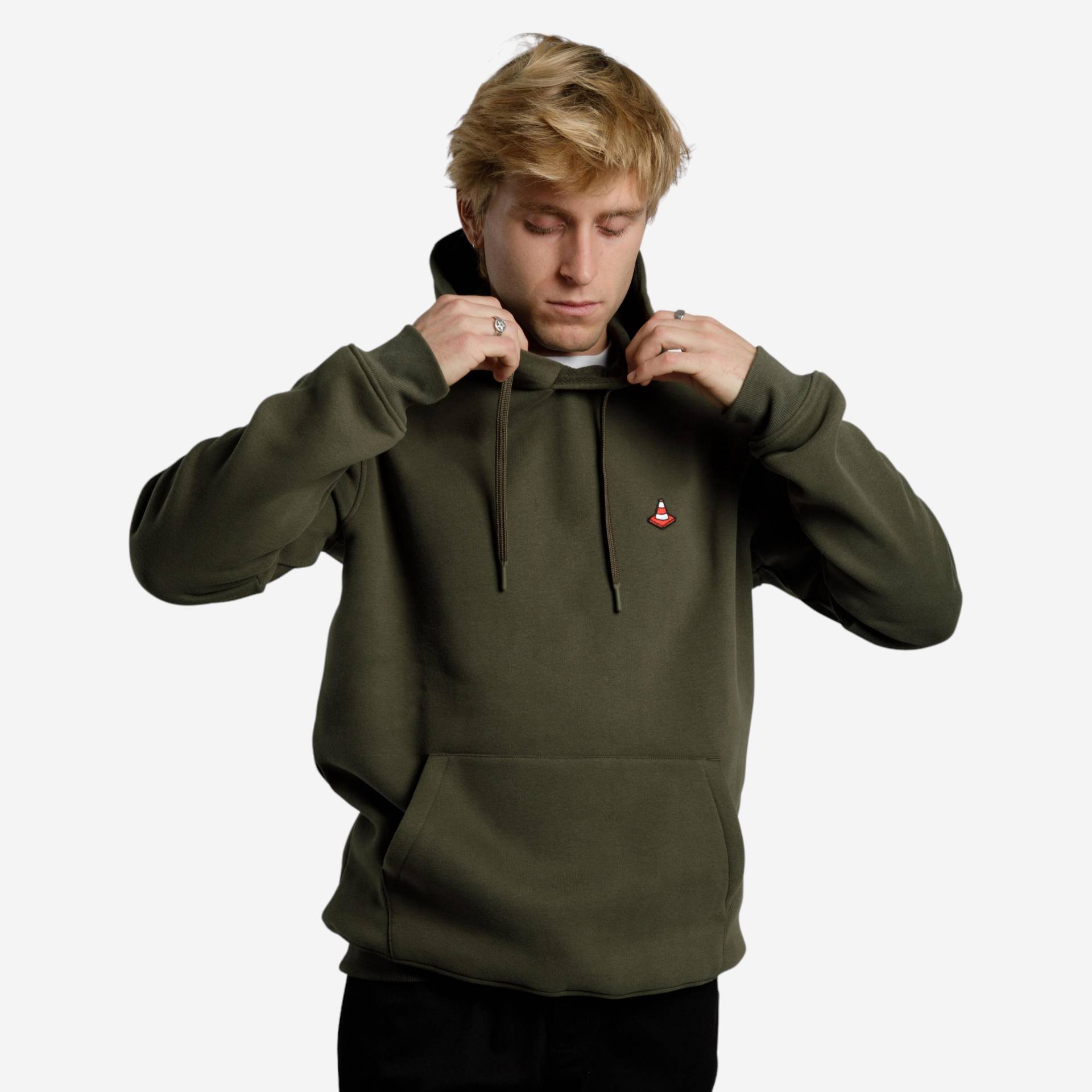 Sweatshirt Skateboarding - HD500 Resistant khaki von OXELO