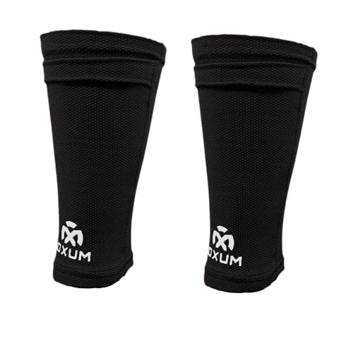 OXUM - Schienbeinschoner-Halter - Fußball-Schienbeinschoner-Socken - Elastische Hülle - Verbessert den Spielkomfort - 100% Polyester - Schwarz OXUM - Schienbeinschoner-Halter - Fußball-Schienbeinschoner-Socken - Elastische Hülle - Verbessert den Spielkomfort - 100% Polyester - Schwarz von OXUM