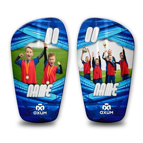 Oxum Sport – Personalisierte Schienbeinschoner für Kinder & Erwachsene mit Foto, Nummer & Name. Inkl. Schutzhülle als Geschenk – Gama One Apollo. Oxum Sport – Personalisierte Schienbeinschoner für Kinder & Erwachsene mit Foto, Nummer & Name. Inkl. Schutzhülle als Geschenk – Gama One Apollo. von OXUM