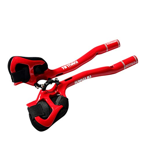 OYHN Fahrrad Rest Lenker TT Rest Aero Bar Triathlon Carbon Fahrradstütze Lenker Rennrad Bike Lenker Verlängerungsstange Stützrohr,Rot OYHN Fahrrad Rest Lenker TT Rest Aero Bar Triathlon Carbon Fahrradstütze Lenker Rennrad Bike Lenker Verlängerungsstange Stützrohr,Rot von OYHN