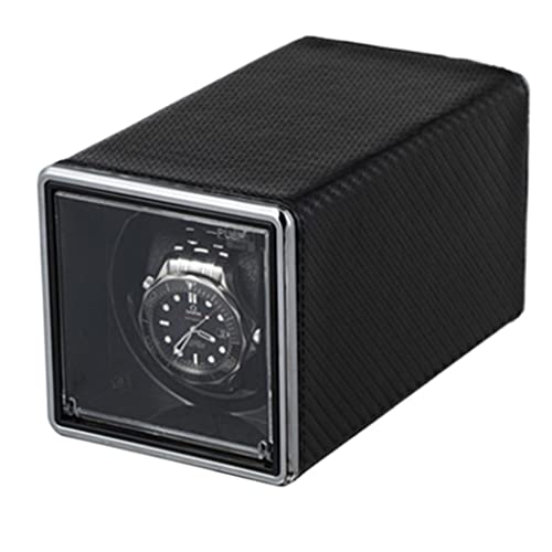 OYTOCU Uhrenbox Automatische Uhrenbewegerbox für Uhren Uhrenboxen Staubdichtes Gehäuse für Männer und Frauen Uhrenaufbewahrungsbox (Color : E) Safehappy von OYTOCU