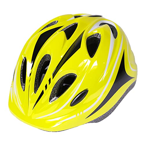 Fahrradhelm für Erwachsene, mit verstellbaren, ultraleichten, stabilen Rennrad-/Mountainbike-Helmen für Herren und Damen, Gelb Fahrradhelm für Erwachsene, mit verstellbaren, ultraleichten, stabilen Rennrad-/Mountainbike-Helmen für Herren und Damen, Gelb von OYUEGE