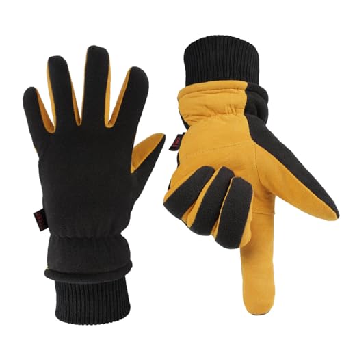 OZERO Winterhandschuhe | Thermo Winter Skihandschuhe Fahrradhandschuhe Laufhandschuhe Motorradhandschuhe | Handschuhe Herren & Damen von OZERO