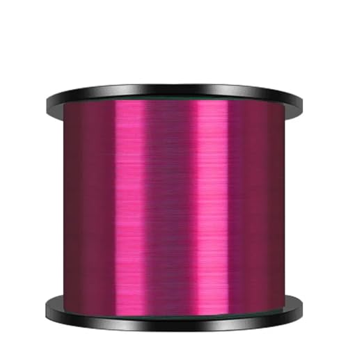 Angelschnur 500M 1000M Unsichtbare Angelschnur Super Starke Monofilament Nylon Linie Material Beschichtet Speckle for Karpfen Pesca Fischdraht (Color : Red, Size : 1000M 0.235mm-2.0) von OZLCUA
