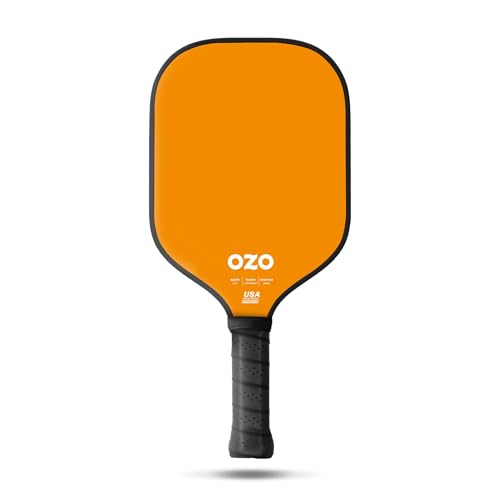OZO Pickleball – Spark Fusion Essence – USAPA-Zugelassener Hybrid-Schläger für Anfänger – Graphit-Oberfläche (Orange) OZO Pickleball – Spark Fusion Essence – USAPA-Zugelassener Hybrid-Schläger für Anfänger – Graphit-Oberfläche (Orange) von OZO