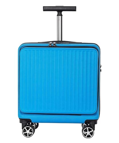 OZSSLJJ 16 Zoll Koffer Geschäftsreisen Boarding Hartschalenkoffer mit Rollen Koffer Leichtes Gepäck Handgepäck(G) von OZSSLJJ
