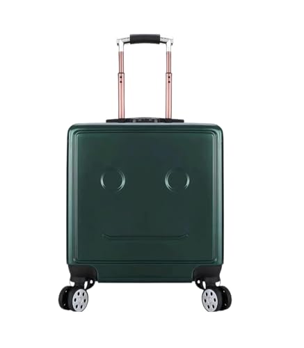 OZSSLJJ Gepäck Verstellbarer Trolley-Koffer for Reisen, Einsteigen, Kombinationsschloss, Gepäck, Handgepäck(Green) von OZSSLJJ