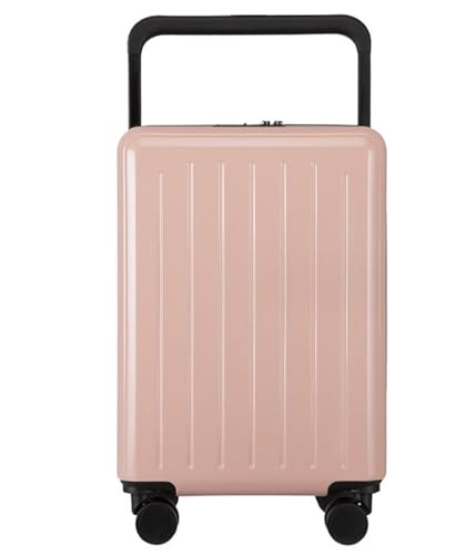 OZSSLJJ Gepäcksicherheit Zahlenschloss Koffer Gepäck Koffer Aufgegebenes Gepäck Gepäck Handgepäck(Pink,24 inch) von OZSSLJJ