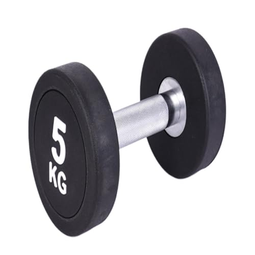 OZWYCY Dumbells EIN Paar Feste Hanteln mit rundem Kopf for Männer, gummibeschichtete Hanteln, Fitnessgeräte for den Heimgebrauch Kurzhantel(12.5kg) von OZWYCY