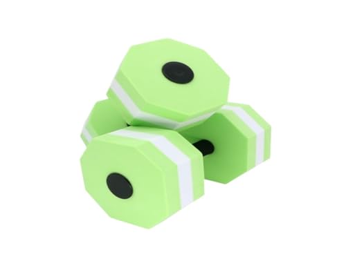 OZWYCY Dumbells Fitnessgeräte for Herren, Sporthanteln, Yoga-Zubehör for Damen zu Hause, Schwimmen, schwimmende Eva-Wasserhanteln Kurzhantel(Green) von OZWYCY