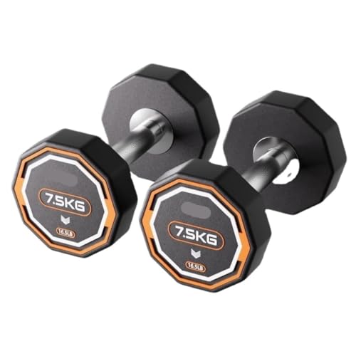 OZWYCY Dumbells Hantel Aus Reinem Stahl for Herren, Fitness-Heimtraining, 5 Kg ~ 60 Kg, Fester, Solider, Einteiliger Anzug, Kombinations-Fitnessstudio Kurzhantel(40kg) von OZWYCY