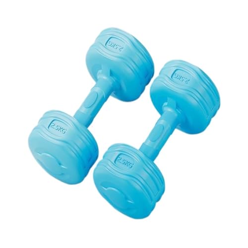 OZWYCY Dumbells Hantel Damen Fitness Heimfitness Trainingsgerät Armmuskeltraining Gummibeschichtete Kleine Hantel Kurzhantel(Blue,3kg) von OZWYCY