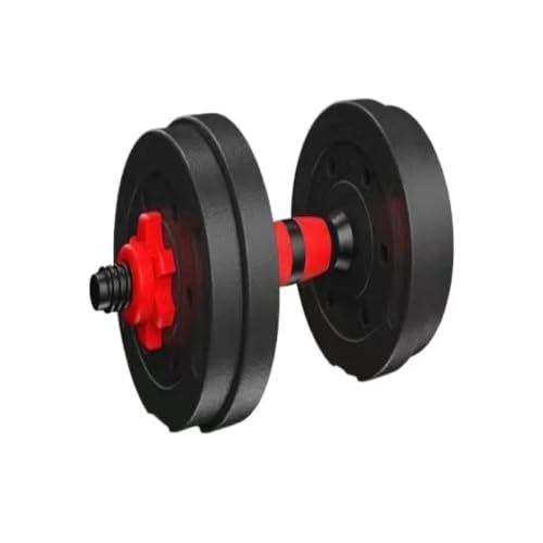 OZWYCY Dumbells Hantel-Herren-Fitnessgeräte, Heimfitness-Kombination, verstellbares Gewicht, Paar gummierte Hanteln Kurzhantel(10kg) von OZWYCY