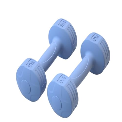 OZWYCY Dumbells Hanteln, Damen-Heimfitnessgeräte, Yoga-Übungen, Armmuskeltraining, Handtraining-Hanteln Kurzhantel(Blue,2kg) von OZWYCY