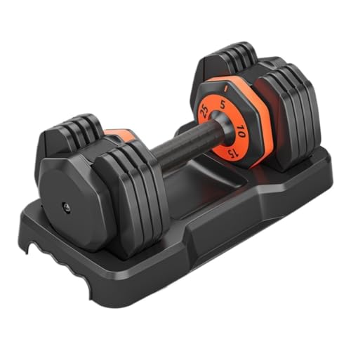 OZWYCY Dumbells Hanteln for Herren, Heimausrüstung, Schnell Verstellbar, Solide Hanteln for Herren, Sport, Fitness, Krafttraining Kurzhantel(25LB) von OZWYCY