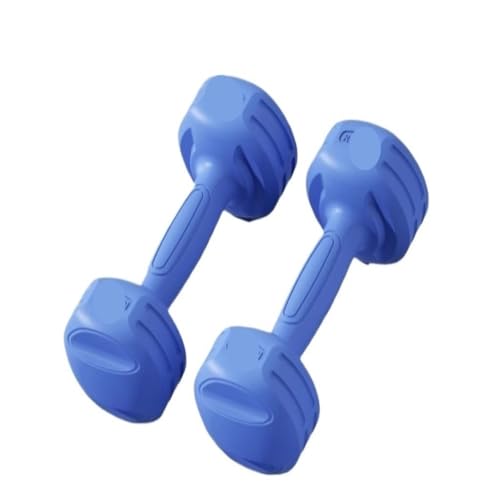 OZWYCY Dumbells Hanteln for Männer Und Frauen, Fitness, Heimausrüstung, Yoga, Damen, Armtraining, Gummierte Herrenhanteln Kurzhantel(Blue,4KG) von OZWYCY