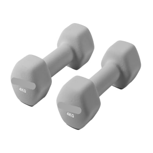 OZWYCY Dumbells Hanteln for Männer Und Frauen, Heimfitnessgeräte, Armmuskeltraining, Sechseckige Hanteln Aus Reinem Eisen Kurzhantel(10kg) von OZWYCY