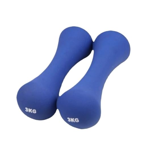 OZWYCY Dumbells Heimfitnessgeräte Knochenhanteln for Frauen, Sprungübungen, Schlankheitsarme, Yoga, Fitnesshanteln Kurzhantel(Blue,2kg) von OZWYCY