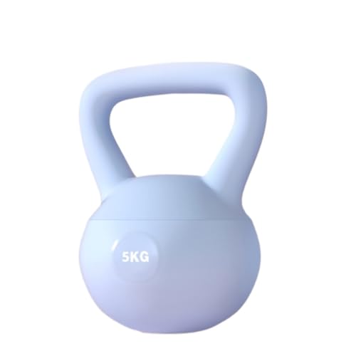 OZWYCY Dumbells Kettlebell Damen Fitness Home Software Kettlebell Sport Kettle Hantel Hu Ling Swing Professional Kurzhantel(Blue,5kg) von OZWYCY