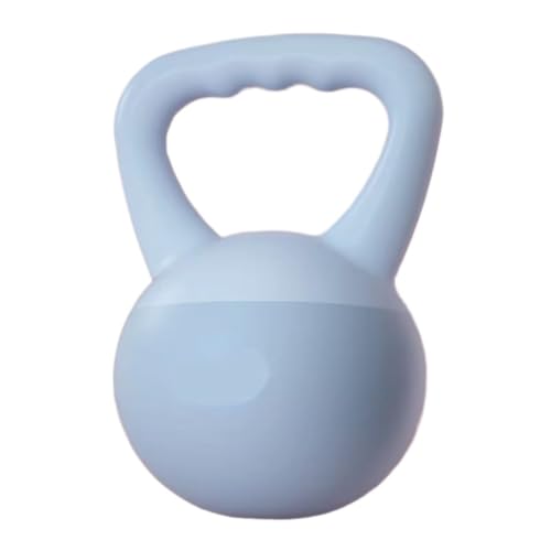 OZWYCY Dumbells Kettlebell Fitnessgeräte Kettlebell Hantel Hüftkrafttraining Übung Soft Bottom Kettlebell Kurzhantel(Blue,8KG) von OZWYCY