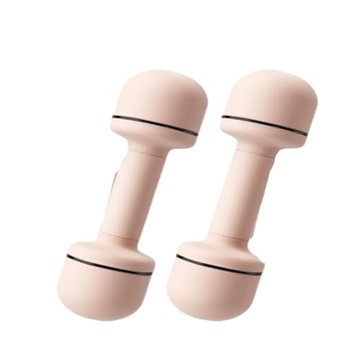 OZWYCY Dumbells Sport- Und Fitness-Heimhantelpaar for Damen Mit Verstellbarem Gewicht, Fitness-Armtrainings-Hanteln Kurzhantel(White,A4KG) von OZWYCY