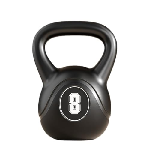 OZWYCY Dumbells Squat Übung Fitness Kettlebell Krafttraining Mit Kettlebell Hantel Krafttraining Hantel Schwarz Kurzhantel(22kg) von OZWYCY