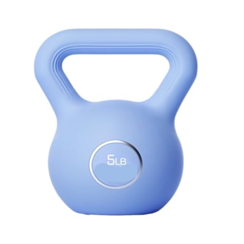 OZWYCY Dumbells Umweltfreundliche Kettlebell Fitness Home Einstellbares Gewicht Hantel Kettlebell-Basis Unterstützt Das Heben des Wasserkochers Kurzhantel(Blue,2267G) von OZWYCY