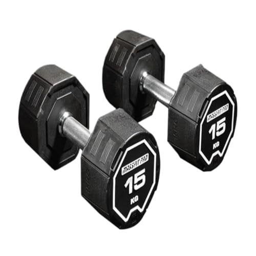 OZWYCY Dumbells Umweltfreundliches festes PVC-Hantel-Hantelgestell for Herren, Heim-Fitnessstudio, Trainings-Hantel-Ausrüstungsset Kurzhantel(5kg) von OZWYCY