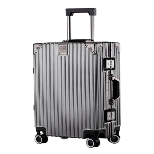 OZWYCY Rollkoffer Gepäck Trolley Koffer Dreieck Anti-Fall Allzweck Rad Koffer Herren Und Damen Boarding Koffer Reisekoffer(G) von OZWYCY