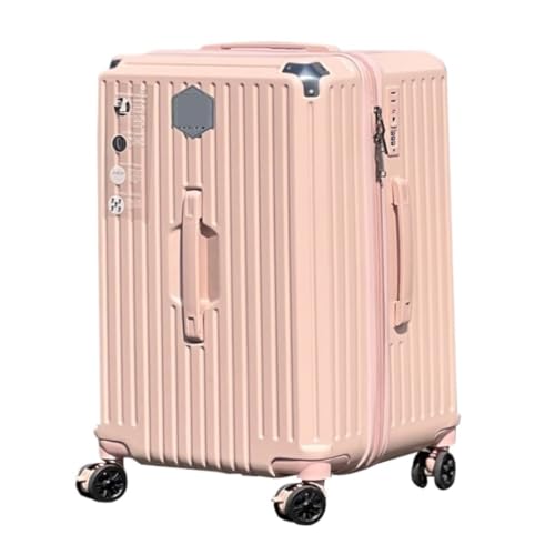 OZWYCY Rollkoffer Koffer-Trolley-Koffer, Robuste Und Langlebige Passwortbox, Koffer, Boarding-Koffer for Herren Und Damen Reisekoffer(Blue,B) von OZWYCY