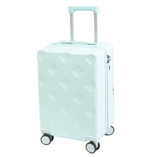 OZWYCY Rollkoffer Universeller Radkoffer, Herren- Und Damen-Trolley-Koffer 20 Zoll, Anti-Fall-Neuer Trockenkoffer-Koffer Reisekoffer(Blue,28) von OZWYCY