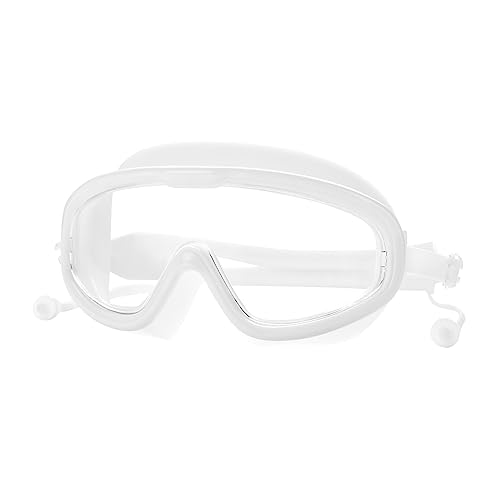Oadnijuie Exquisite Schwimmbrille für Erwachsene, kreative Schwimmbrille mit super großem Rahmen, auslaufsicher und beschlagfrei, für Schwimmbäder, Glasse, Poolbrille für Erwachsene von Oadnijuie