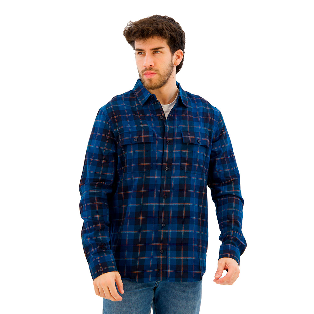 Oakley Apparel Cabin Button Down Long Sleeve Shirt Blau S Mann Oakley Apparel Cabin Button Down Long Sleeve Shirt Blau S Mann von Oakley Apparel