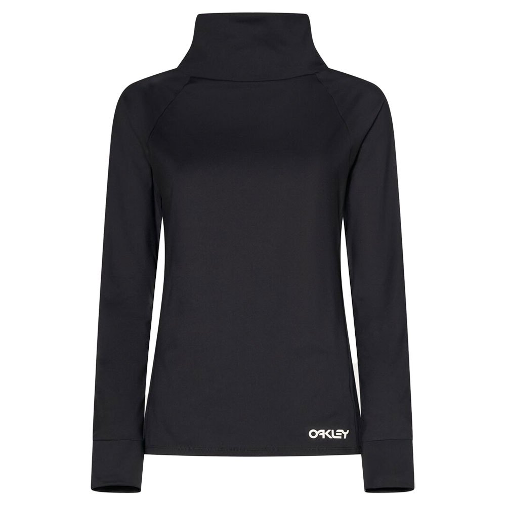 Oakley Apparel Tc Aurora Midlayer Fleece Schwarz XS Frau von Oakley Apparel