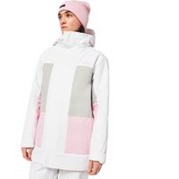 Oakley Beaufort RC Insulated Jacket White/Lunar Rock/Pink Flower von Oakley