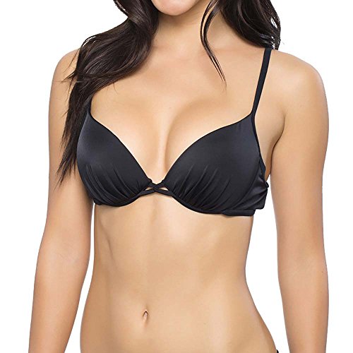 Oakley Damen Uw Rem Push Up Pads Core Solids Bra, Black, L Oakley Damen Uw Rem Push Up Pads Core Solids Bra, Black, L von Oakley