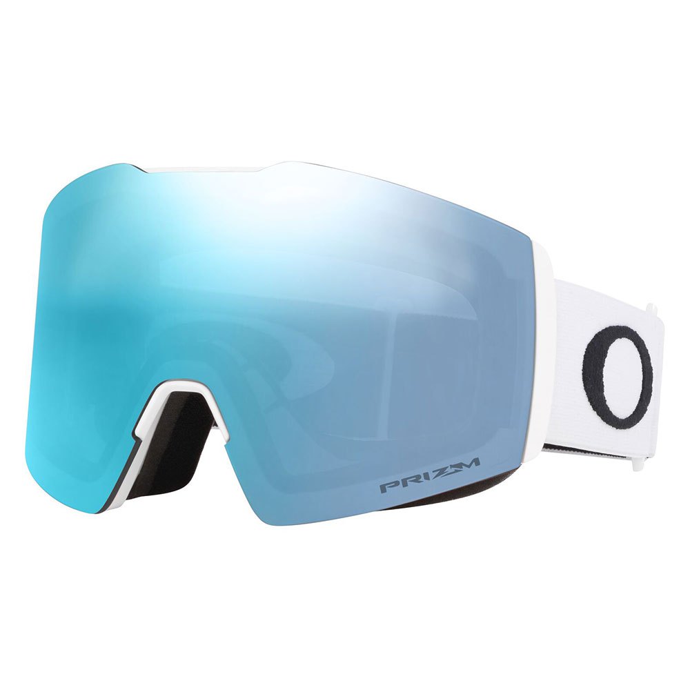 Oakley Fall Line L Prizm Snow Ski Goggles Weiß Prizm Iridium Snow Sapphire/CAT3 von Oakley